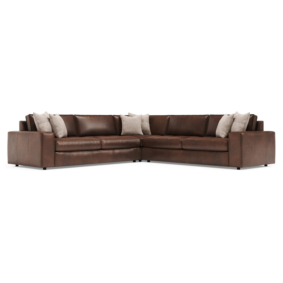 Nest Leather Sectional (K2239) by Bernhardt