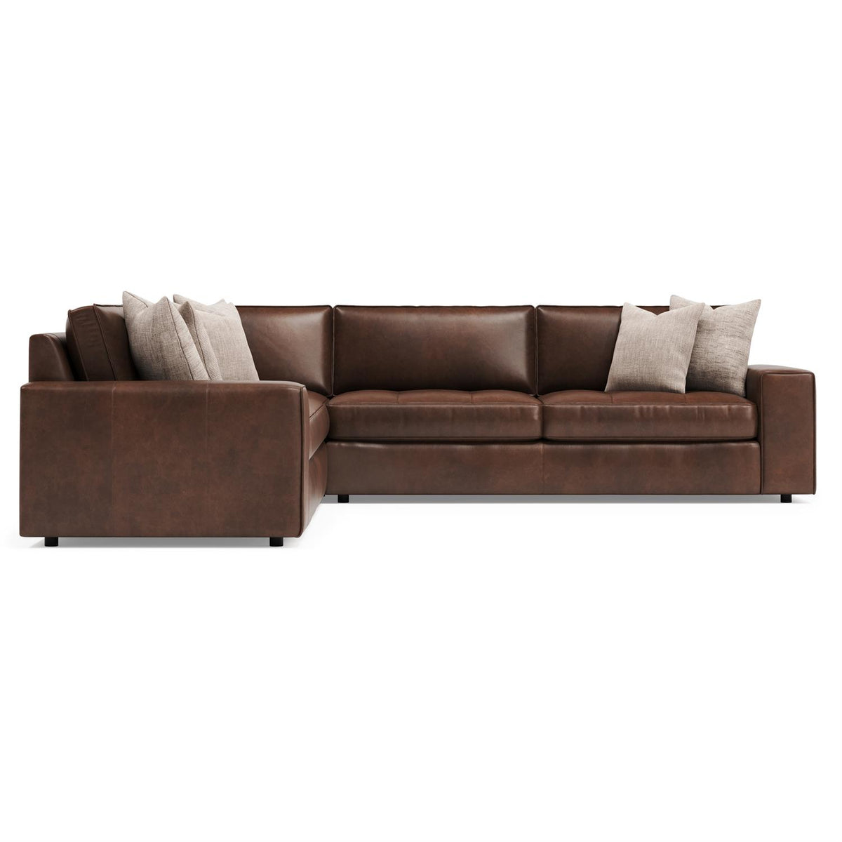 Nest Leather Sectional (K2239) by Bernhardt