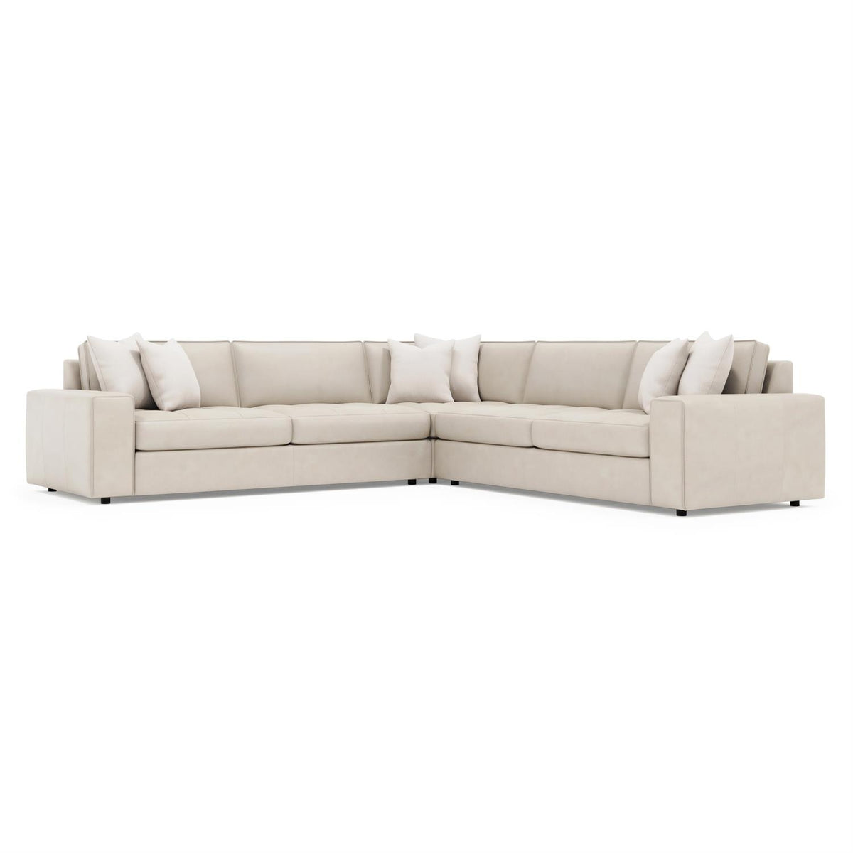 Nest Leather Sectional (K2240) by Bernhardt