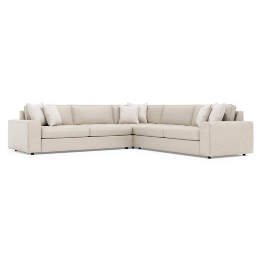 Nest Leather Sectional (K2240) by Bernhardt