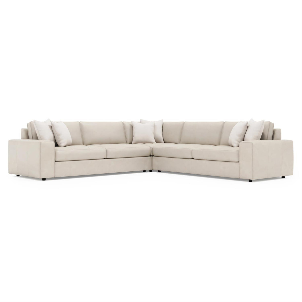 Nest Leather Sectional (K2240) by Bernhardt