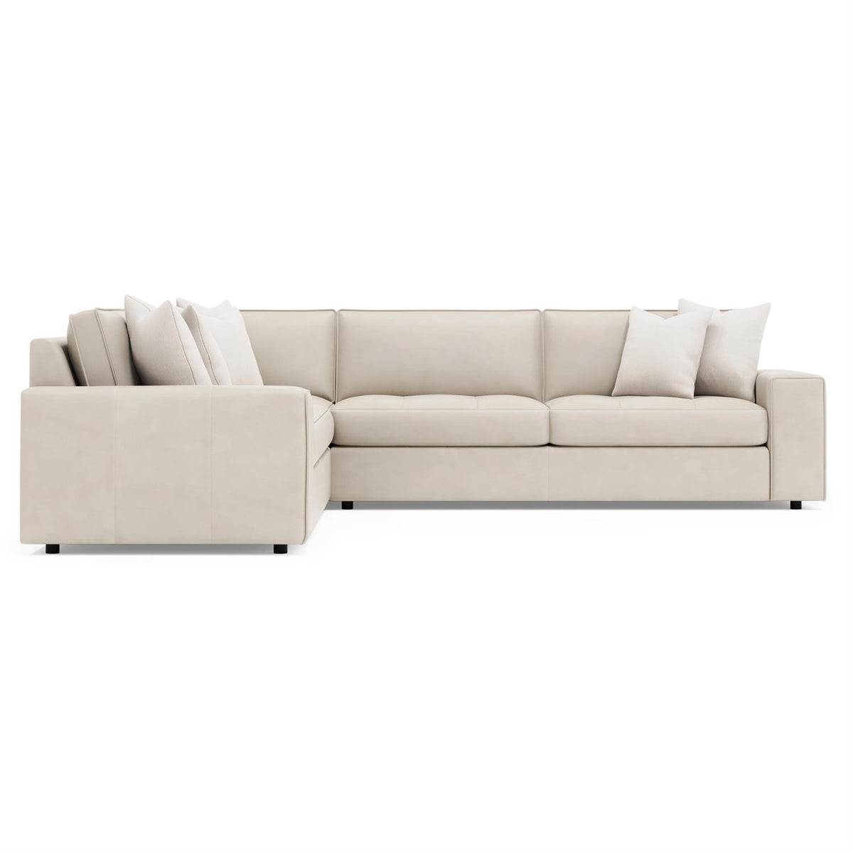Nest Leather Sectional (K2240) by Bernhardt