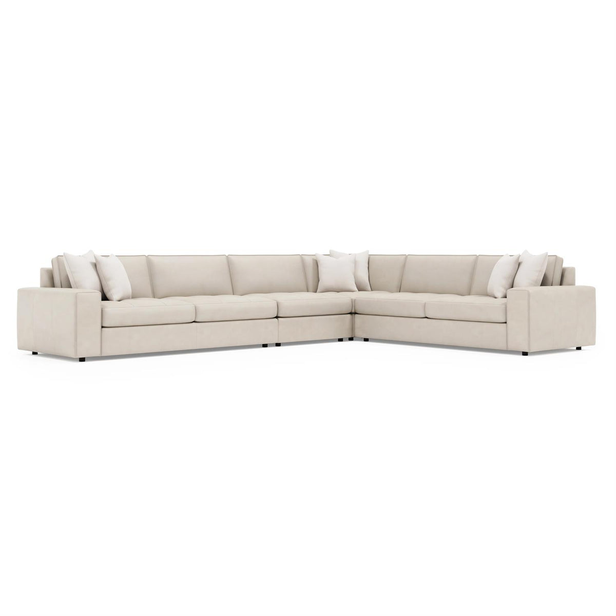 Nest Leather Sectional (K2242) by Bernhardt