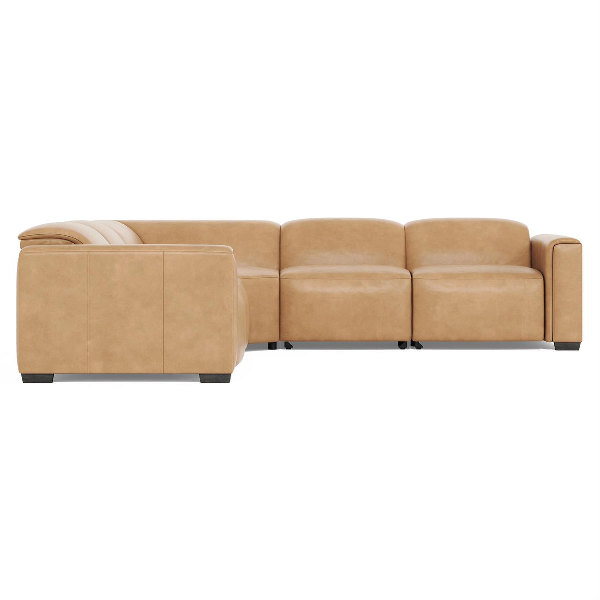 Billings Leather Power Motion Sectional (K2247) by Bernhardt
