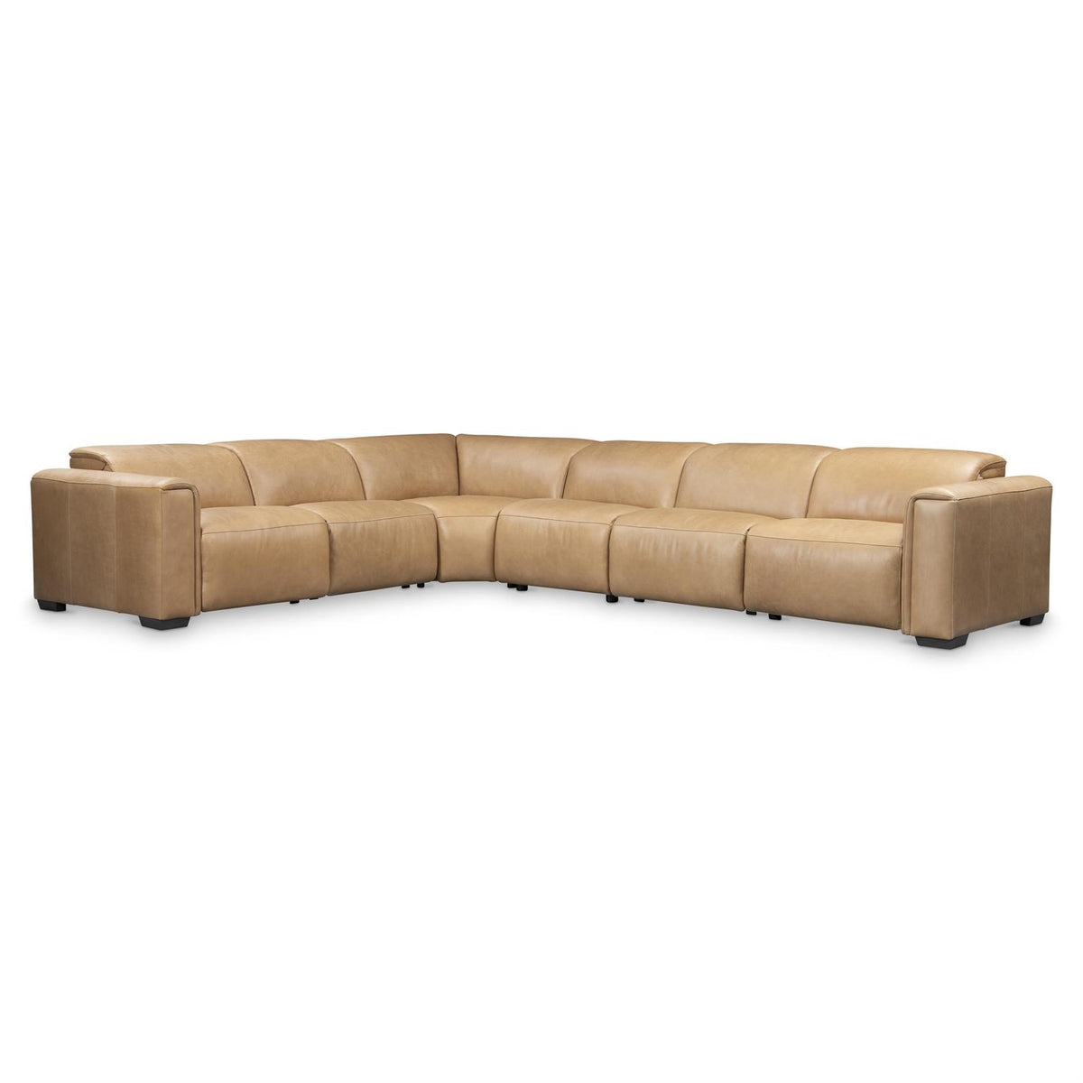 Billings Leather Power Motion Sectional (K2248) by Bernhardt