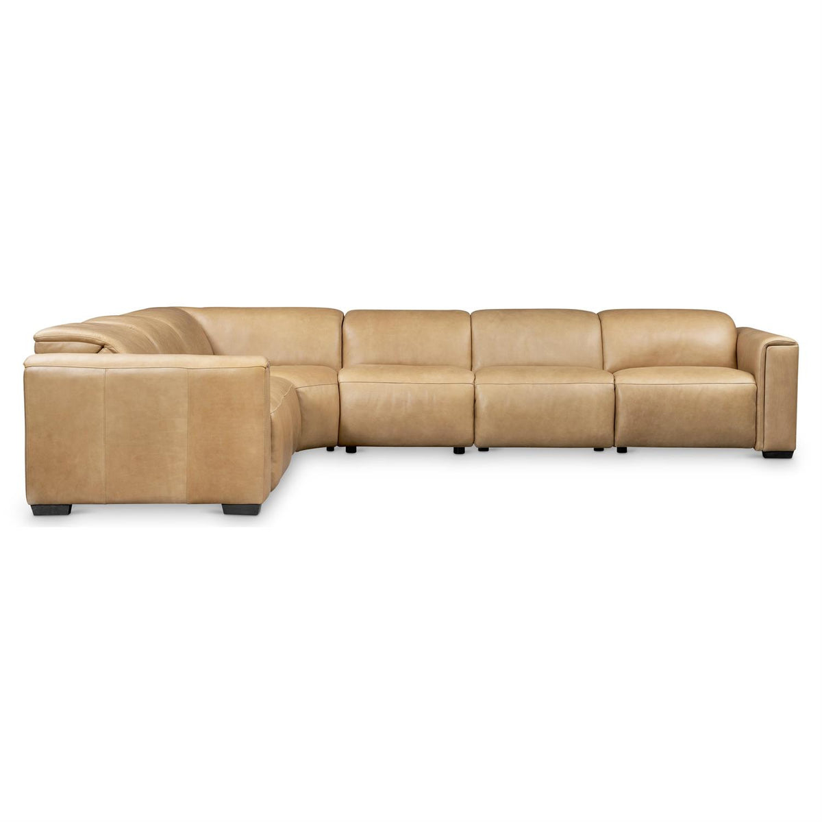 Billings Leather Power Motion Sectional (K2248) by Bernhardt