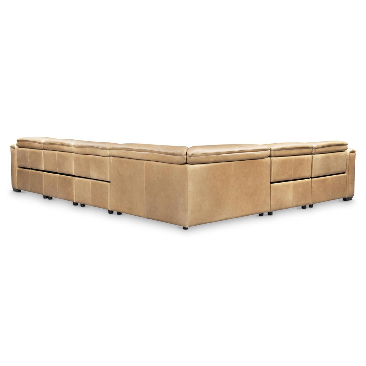 Billings Leather Power Motion Sectional (K2248) by Bernhardt