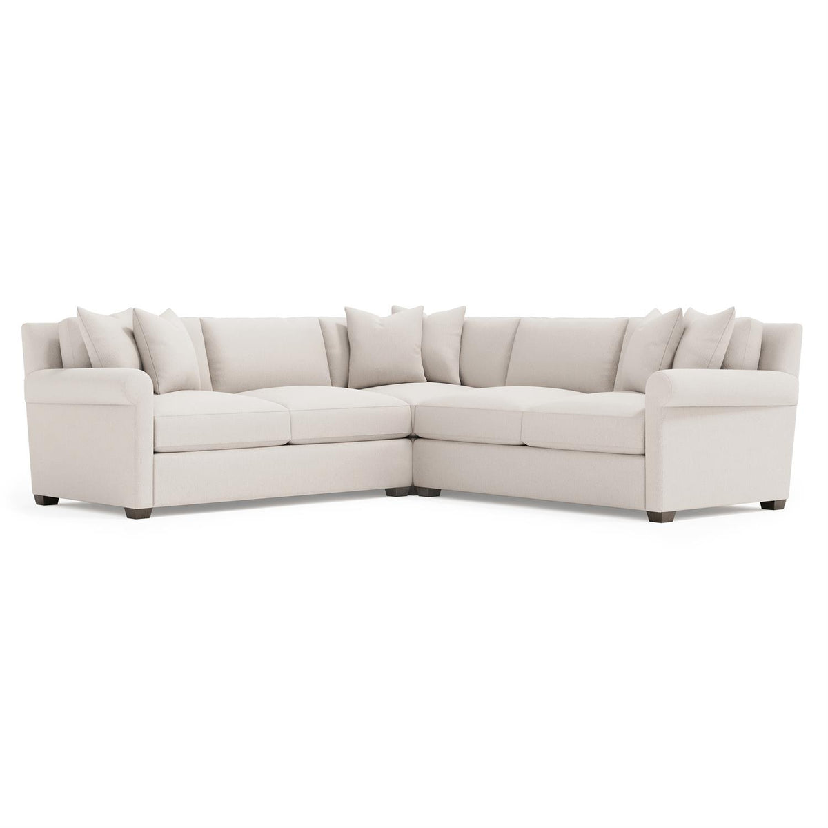Barnes Fabric Sectional (K2264) by Bernhardt