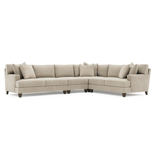 Mila Fabric Sectional (K2431) by Bernhardt