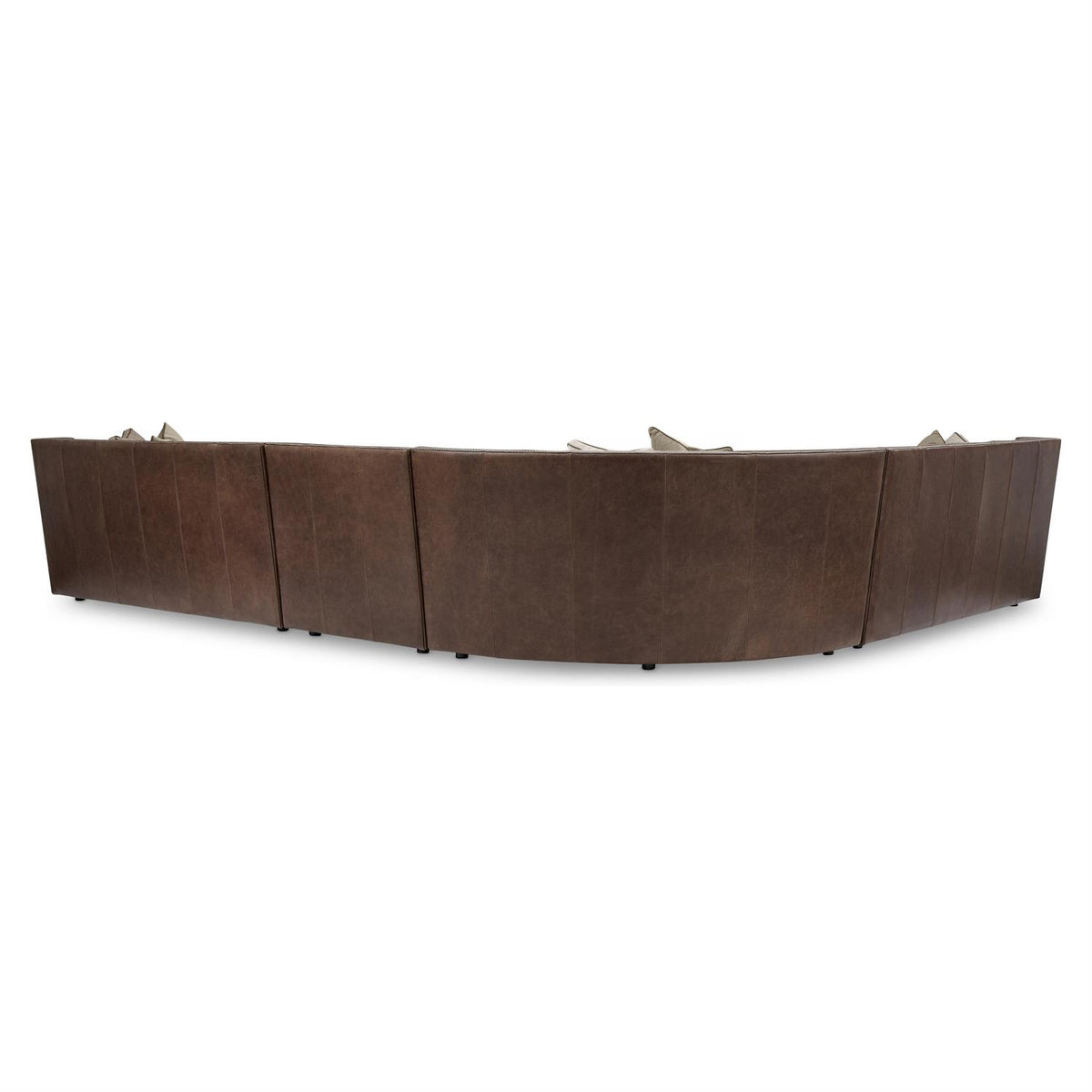 Candace Leather Sectional by Bernhardt