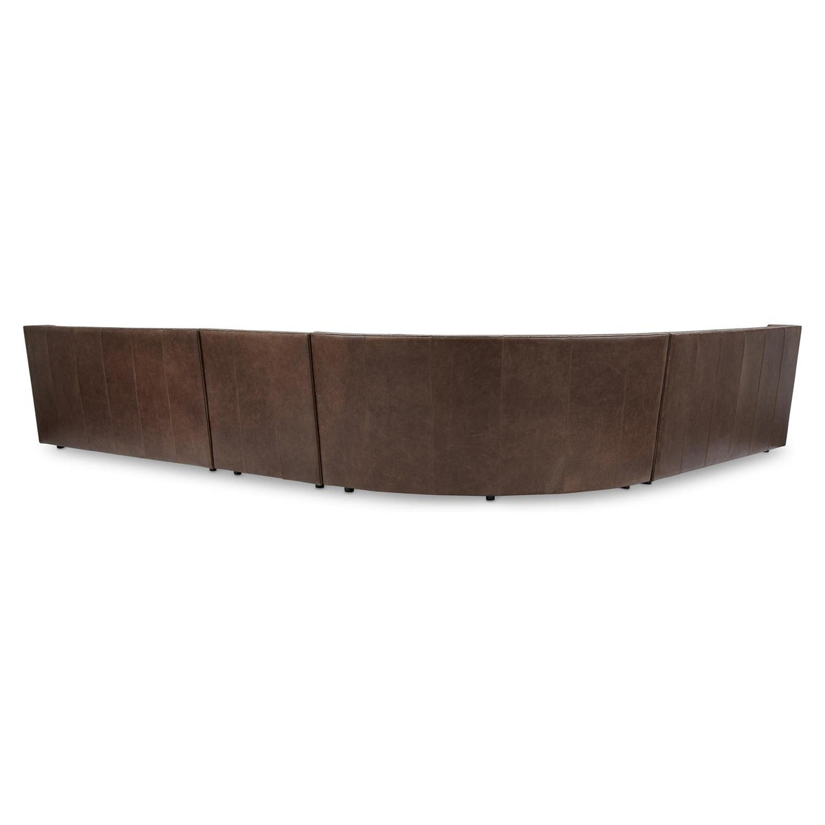 Candace Leather Sectional by Bernhardt