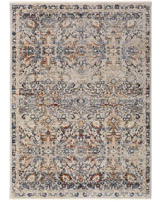 Kaia 39GNF Blue/Multi Rug by Feizy