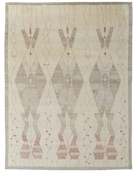 Kasbah 69G3F Beige/Gray Rug by Feizy
