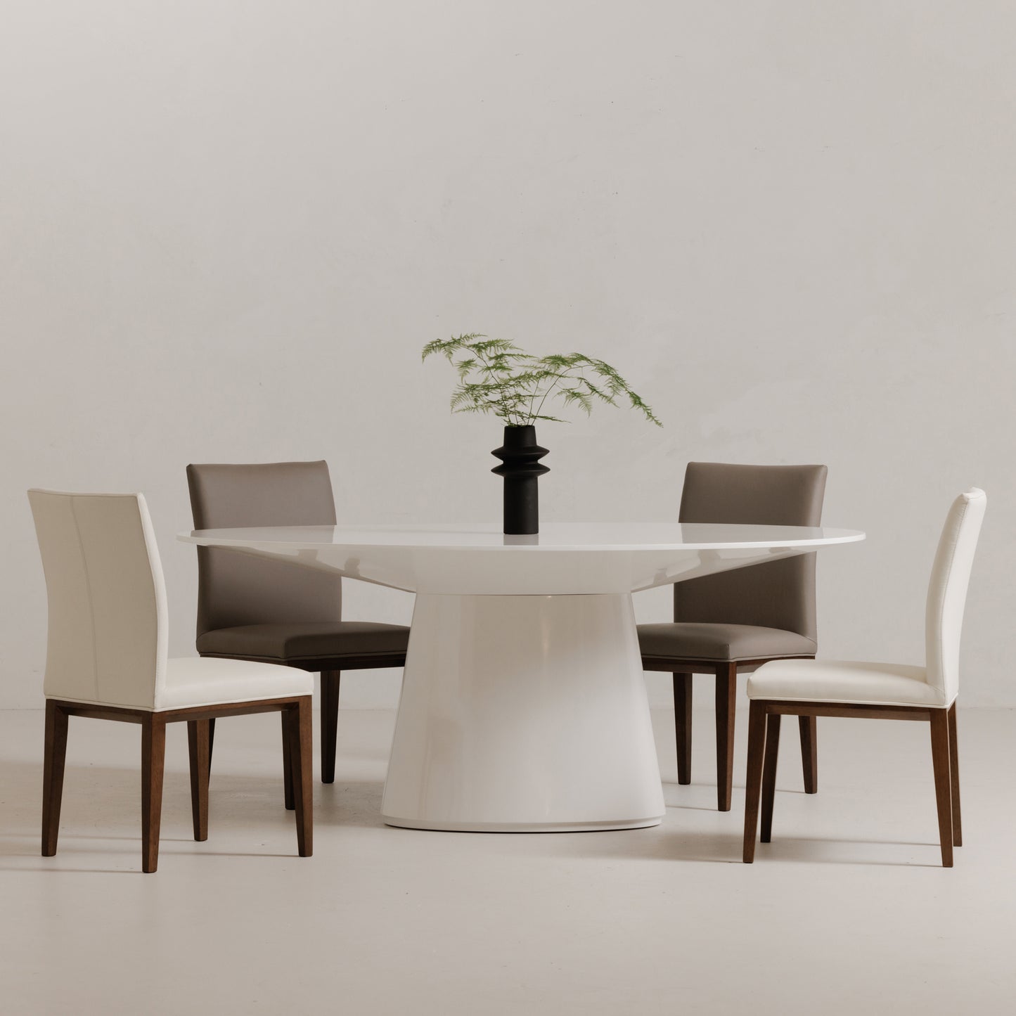 Otago Oval Dining Table White by Moe's Home
