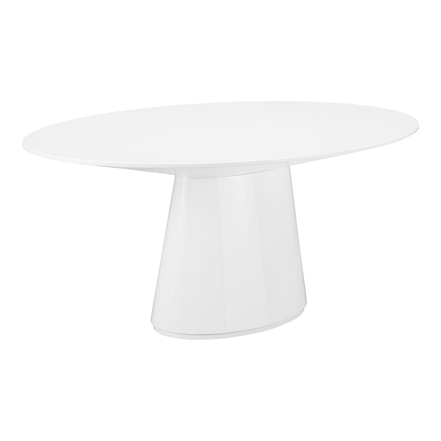 Otago Oval Dining Table White by Moe's Home