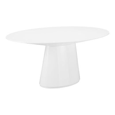 Otago Oval Dining Table White by Moe's Home