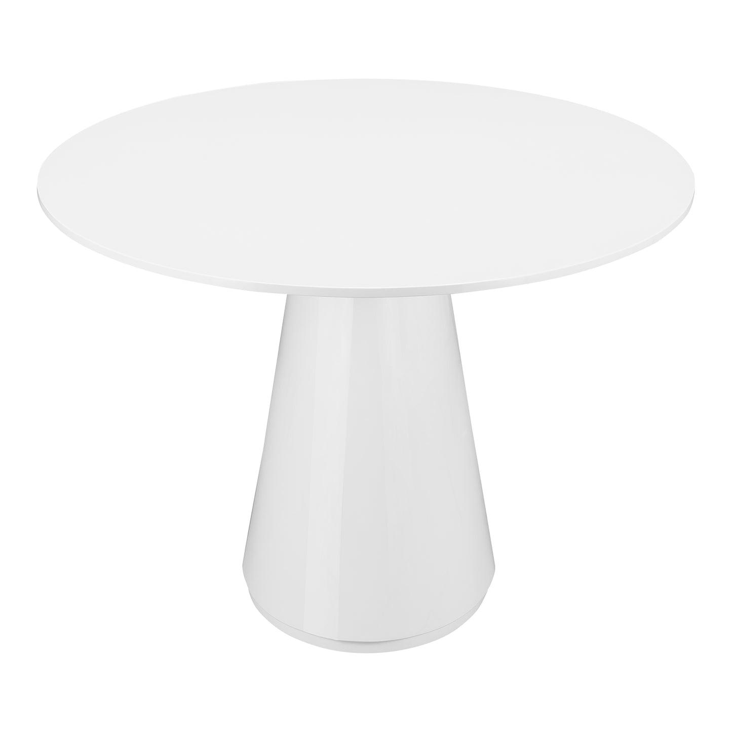 Otago Oval Dining Table White by Moe's Home