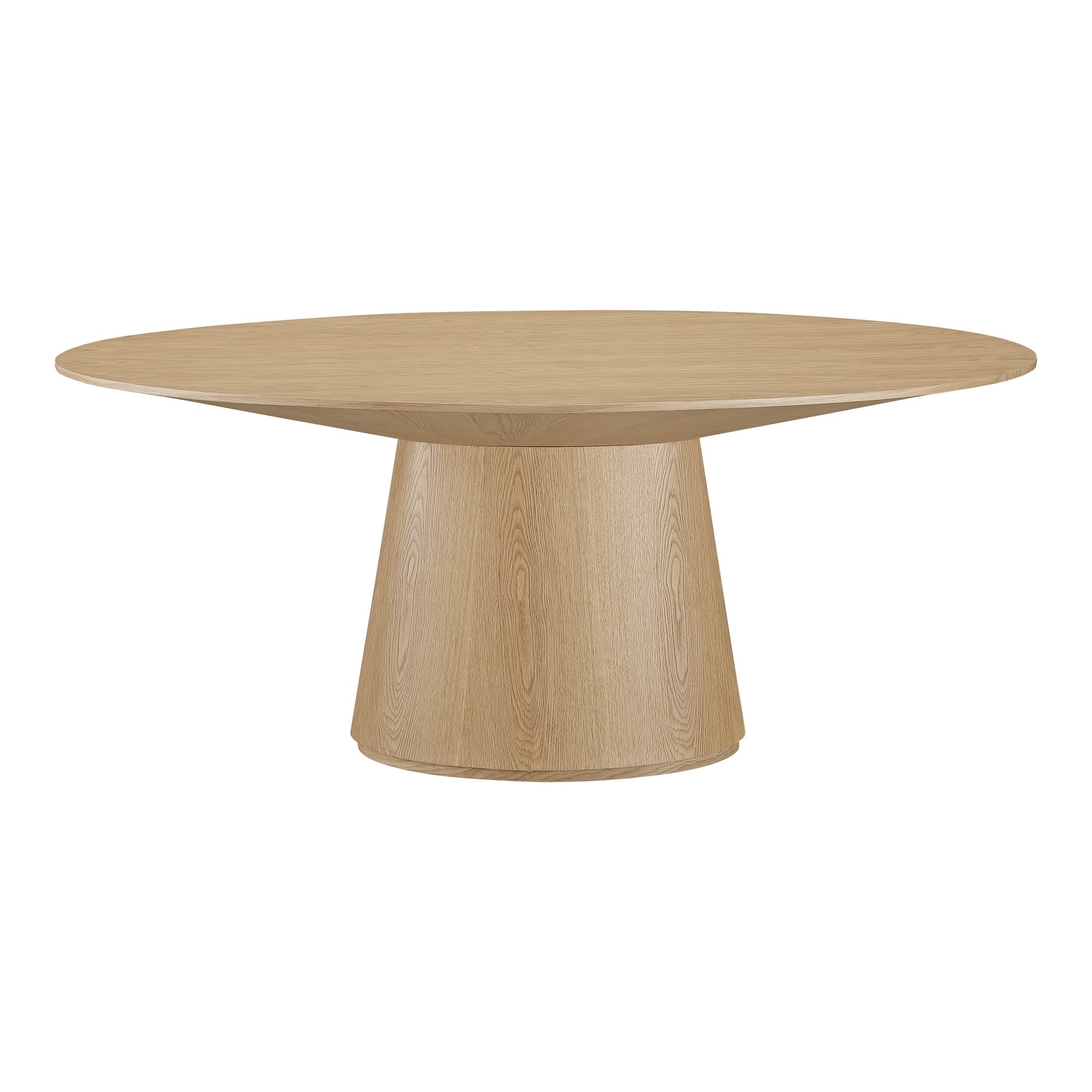 Otago Oval Dining Table Natural Oak | Natural