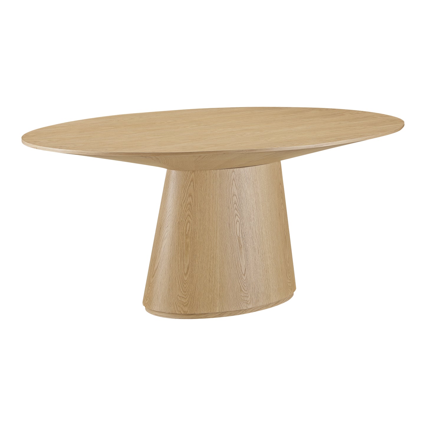 Otago Oval Dining Table Natural Oak by Moe's Home