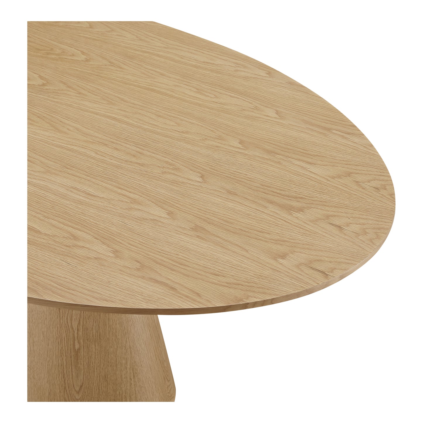 Otago Oval Dining Table Natural Oak by Moe's Home