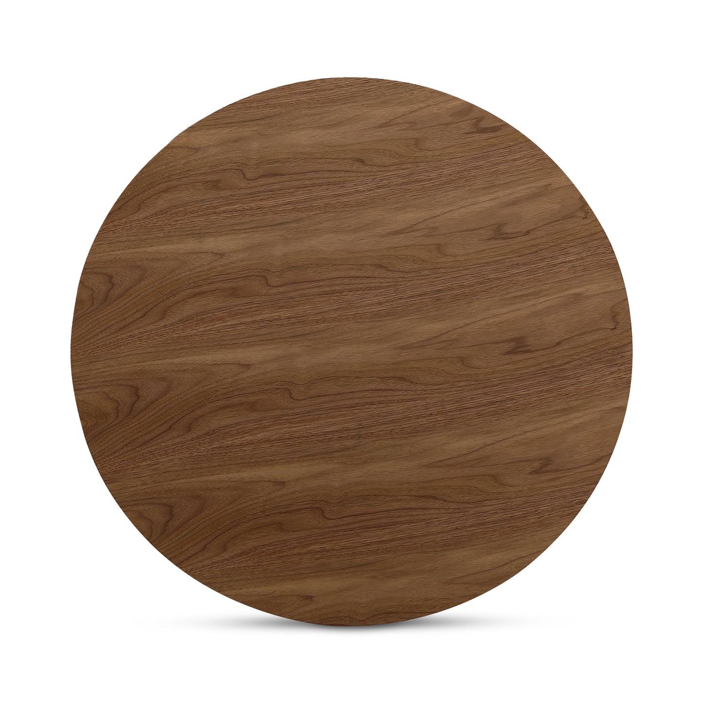 Otago Round Dining Table Walnut Brown by Moe's Home