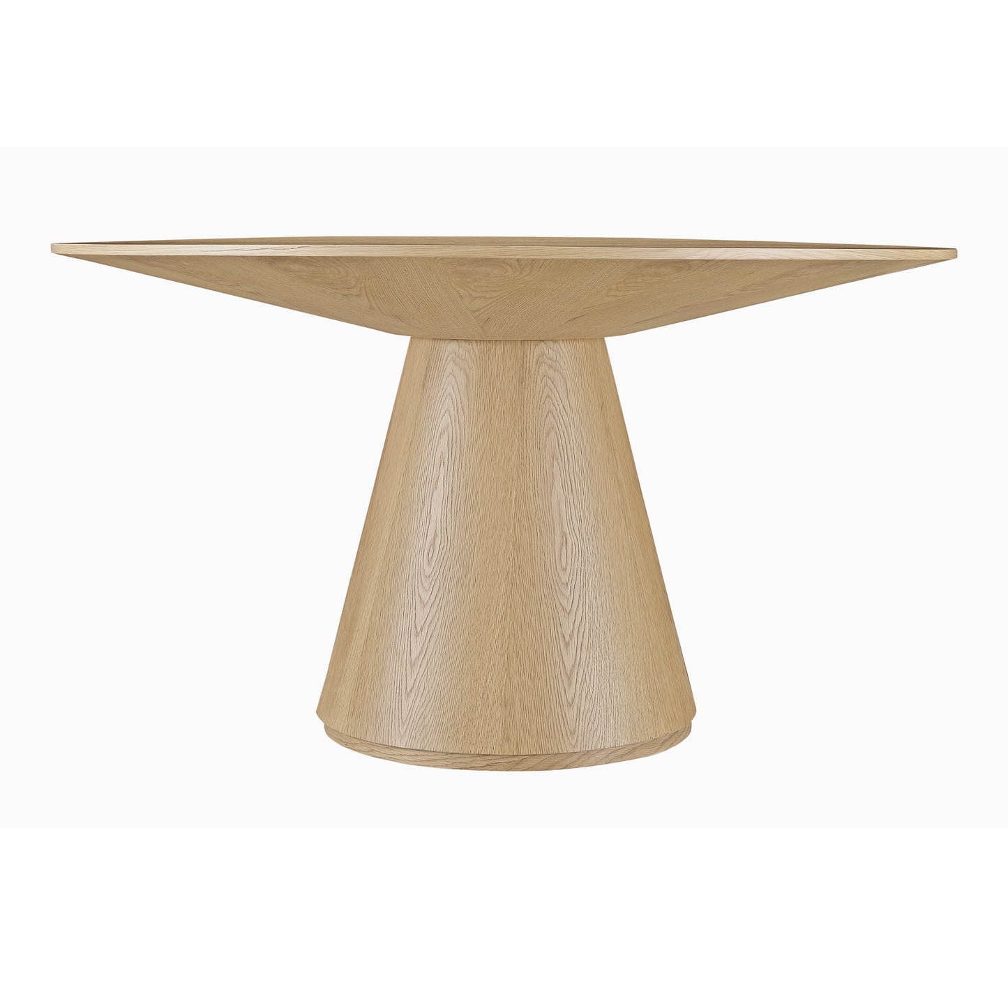 Otago Round Dining Table Natural Oak by Moe's Home