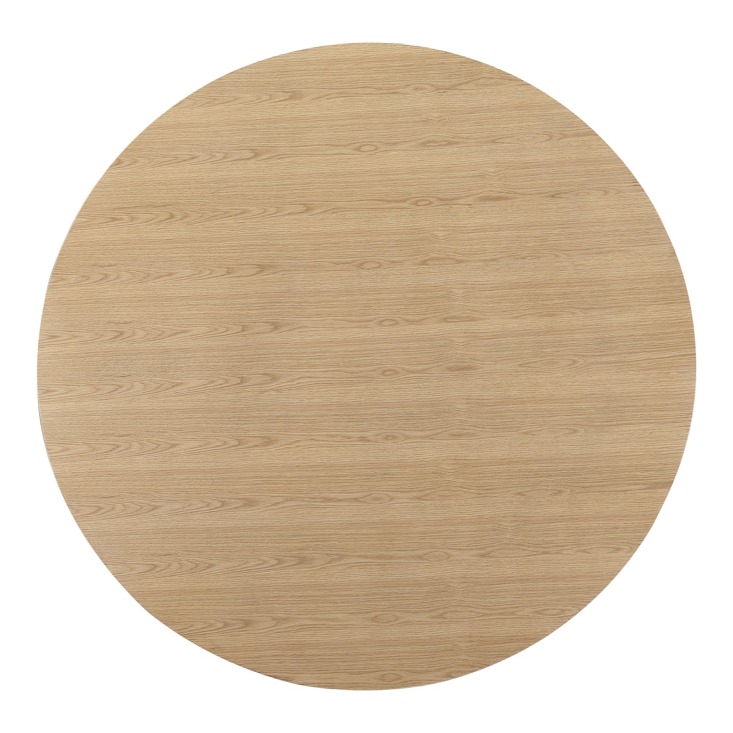 Otago Round Dining Table Natural Oak by Moe's Home