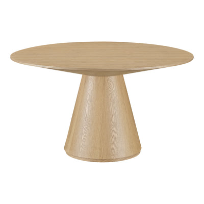 Otago 47In Round Dining Table Oak | Natural