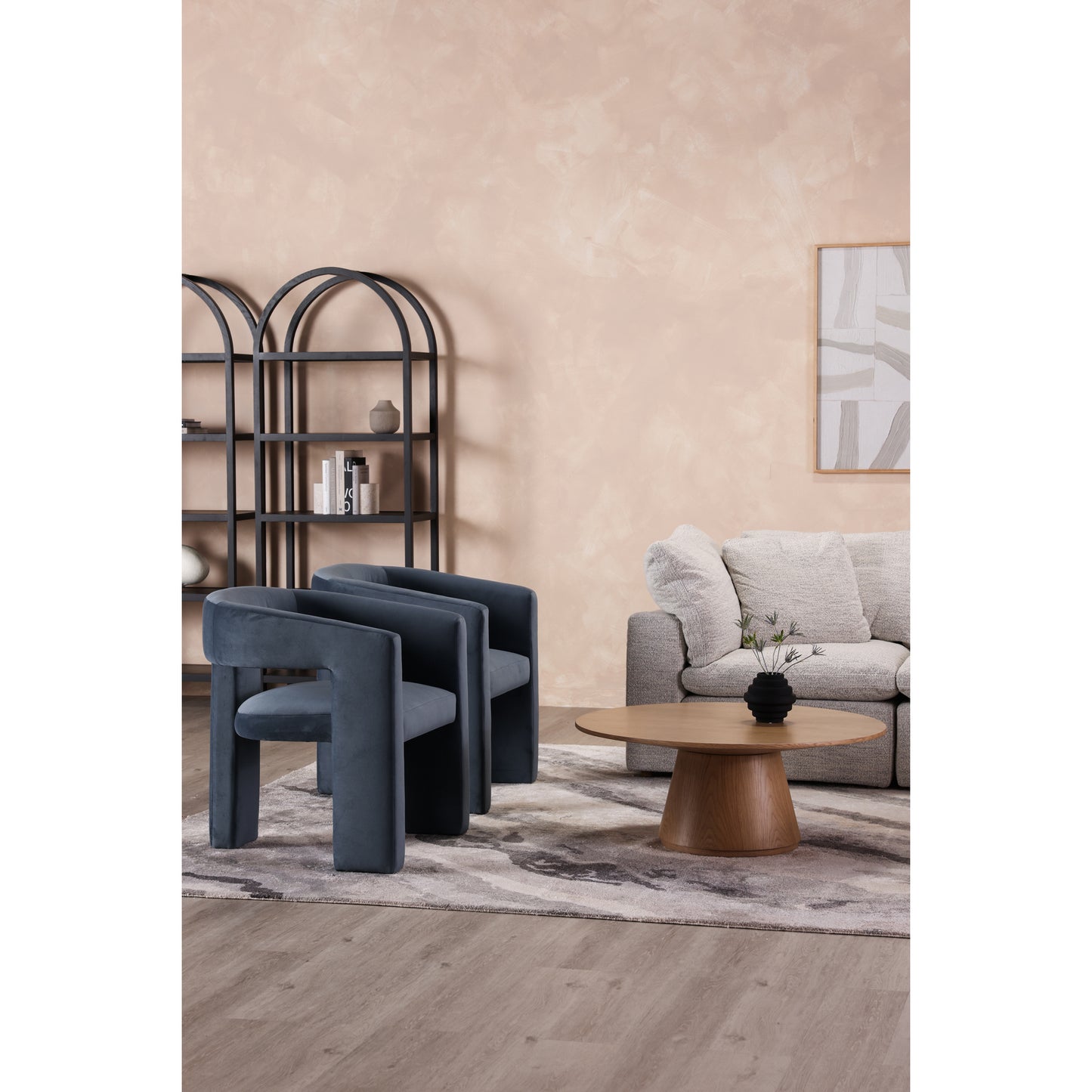 Otago Coffee Table Natural Oak by Moe's Home