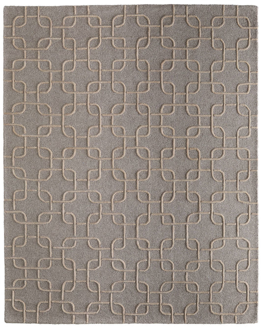Kimball 8A35F Gray/Beige Rug by Feizy