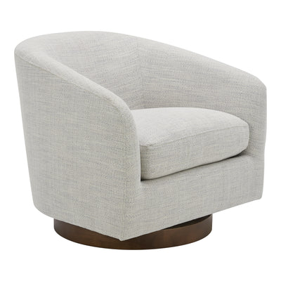 Oscy Swivel Chair Splashed White by Moe's Home