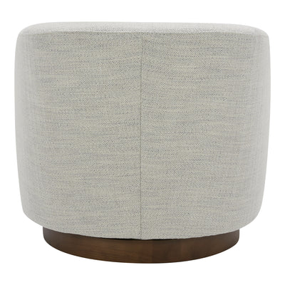 Oscy Swivel Chair Splashed White by Moe's Home