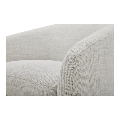 Oscy Swivel Chair Splashed White by Moe's Home