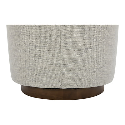 Oscy Swivel Chair Splashed White by Moe's Home