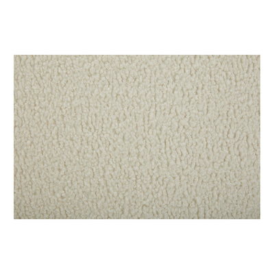 Oscy Swivel Chair Vegan Shearling White by Moe's Home