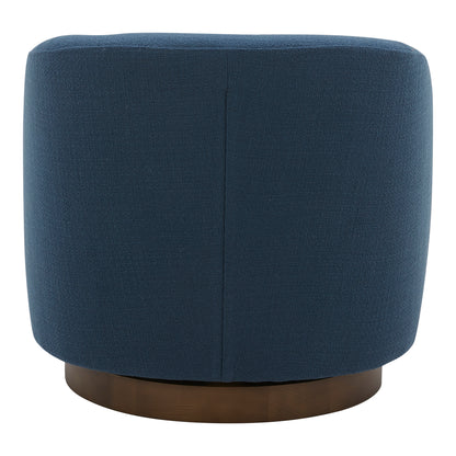 Oscy Swivel Chair Dark Atlantic Blue