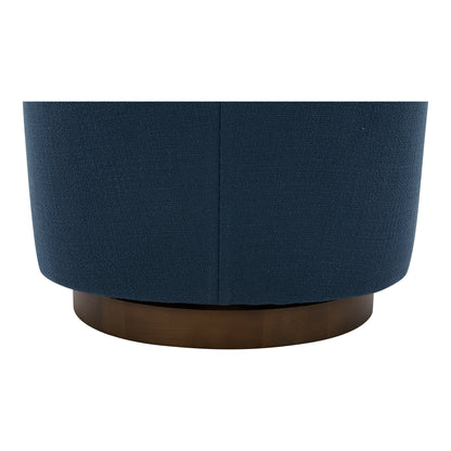 Oscy Swivel Chair Dark Atlantic Blue