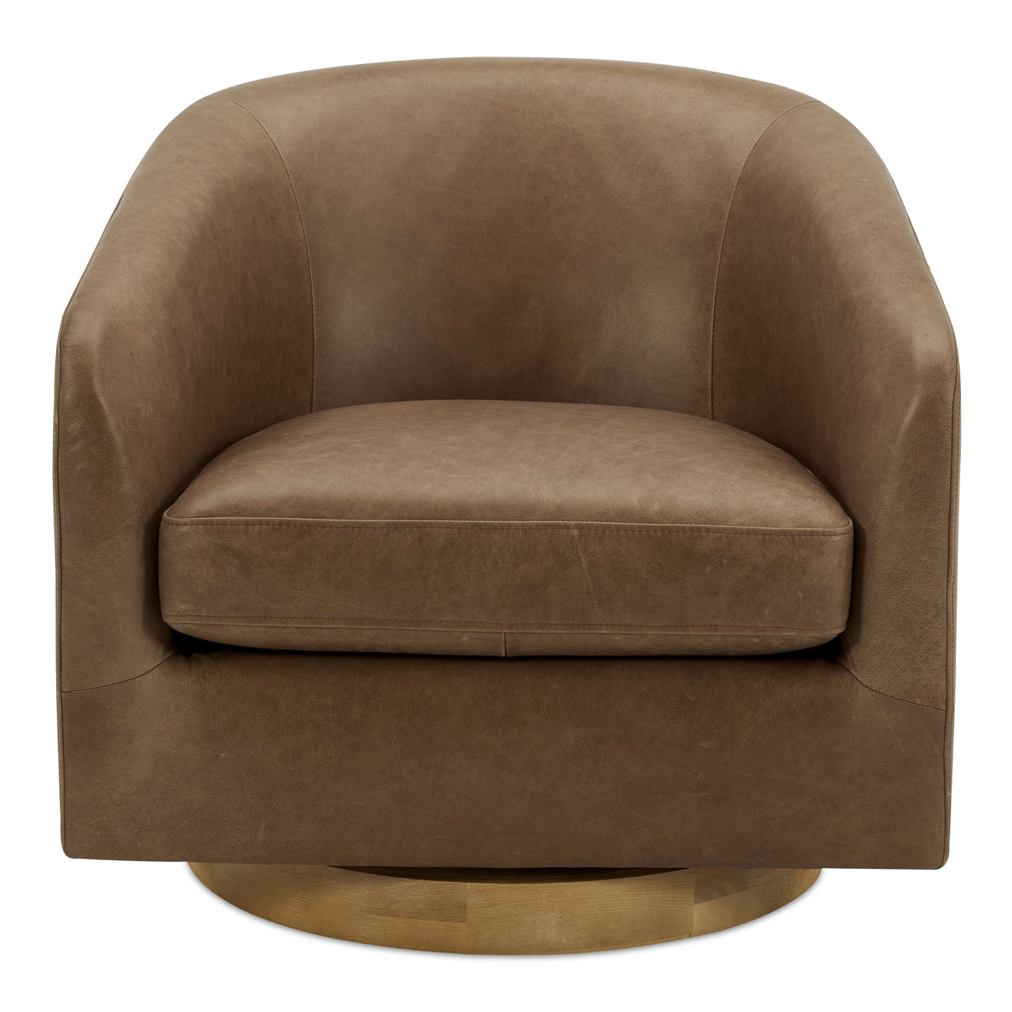 Oscy Leather Swivel Chair by Moe's Home
