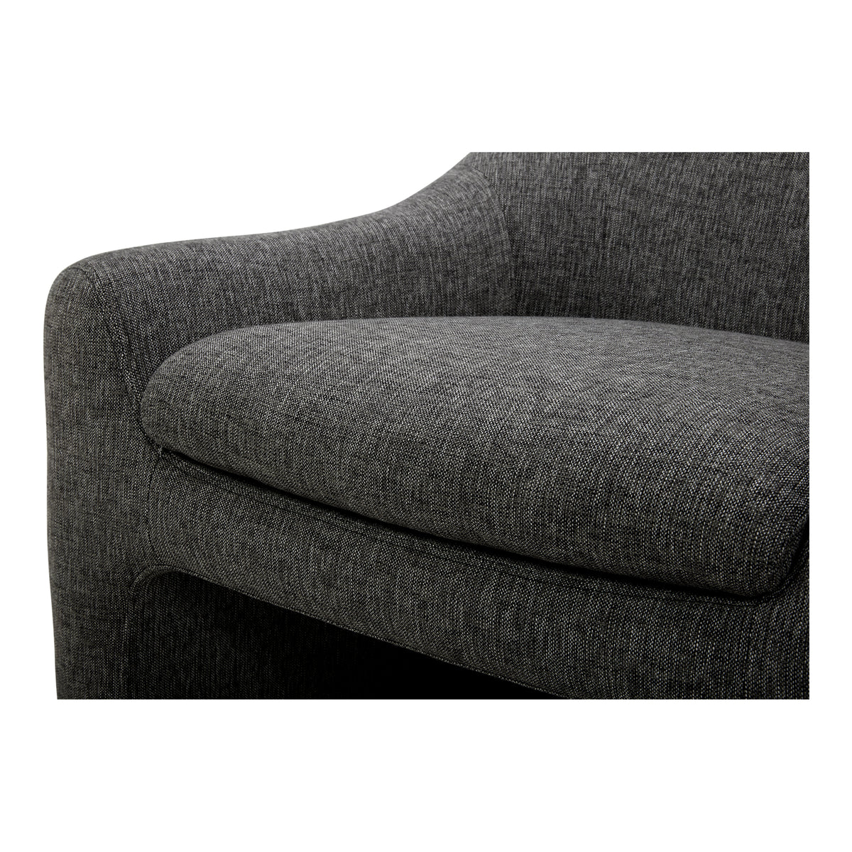 Kenzie Accent Chair Shadowed Grey by Moe's Home