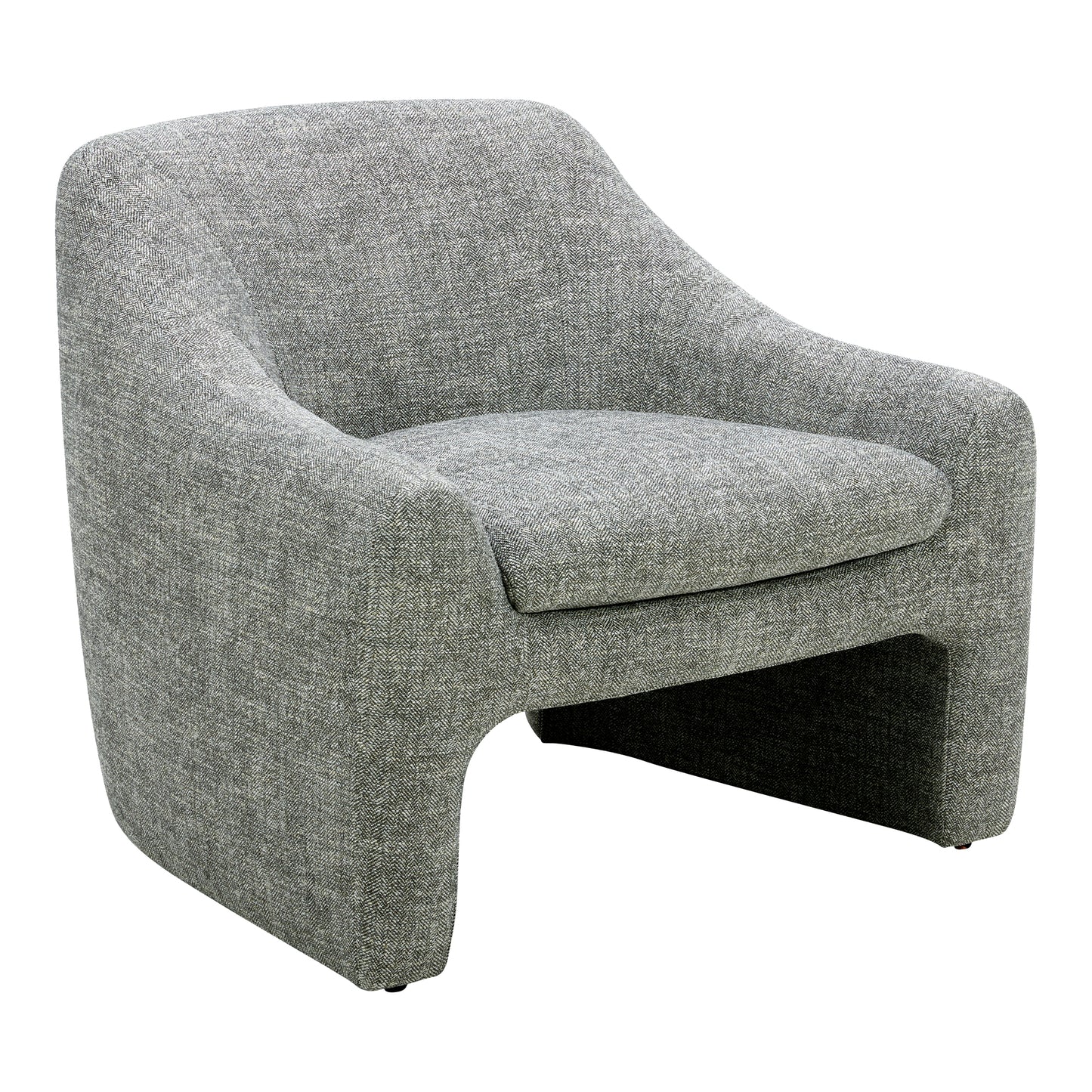 Kenzie Accent Chair Slated Moss by Moe's Home