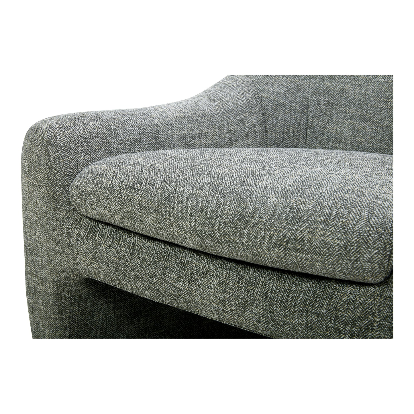 Kenzie Accent Chair Slated Moss by Moe's Home