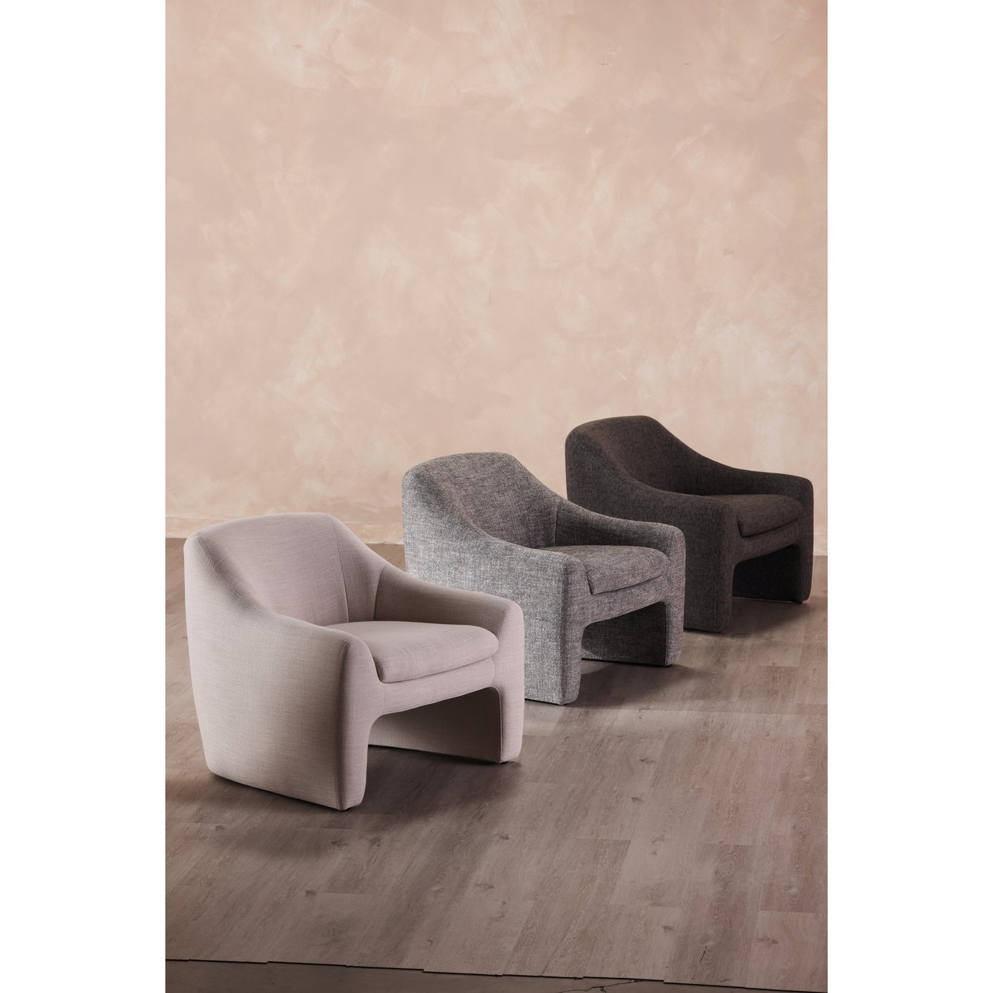 Kenzie Accent Chair Slated Moss by Moe's Home