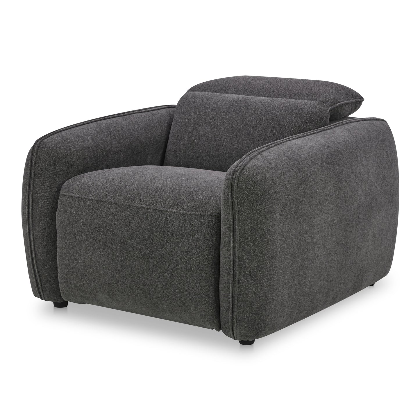 Eli Power Recliner Chair Dusk Grey by Moe's Home