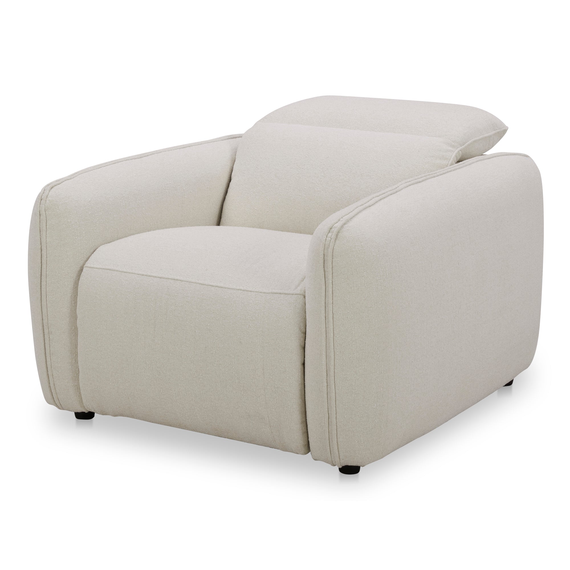 Eli Power Recliner Chair Warm White