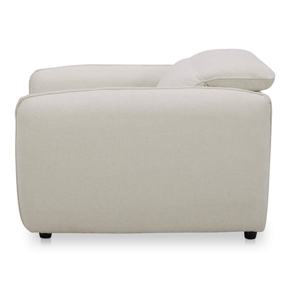 Eli Power Recliner Chair Warm White