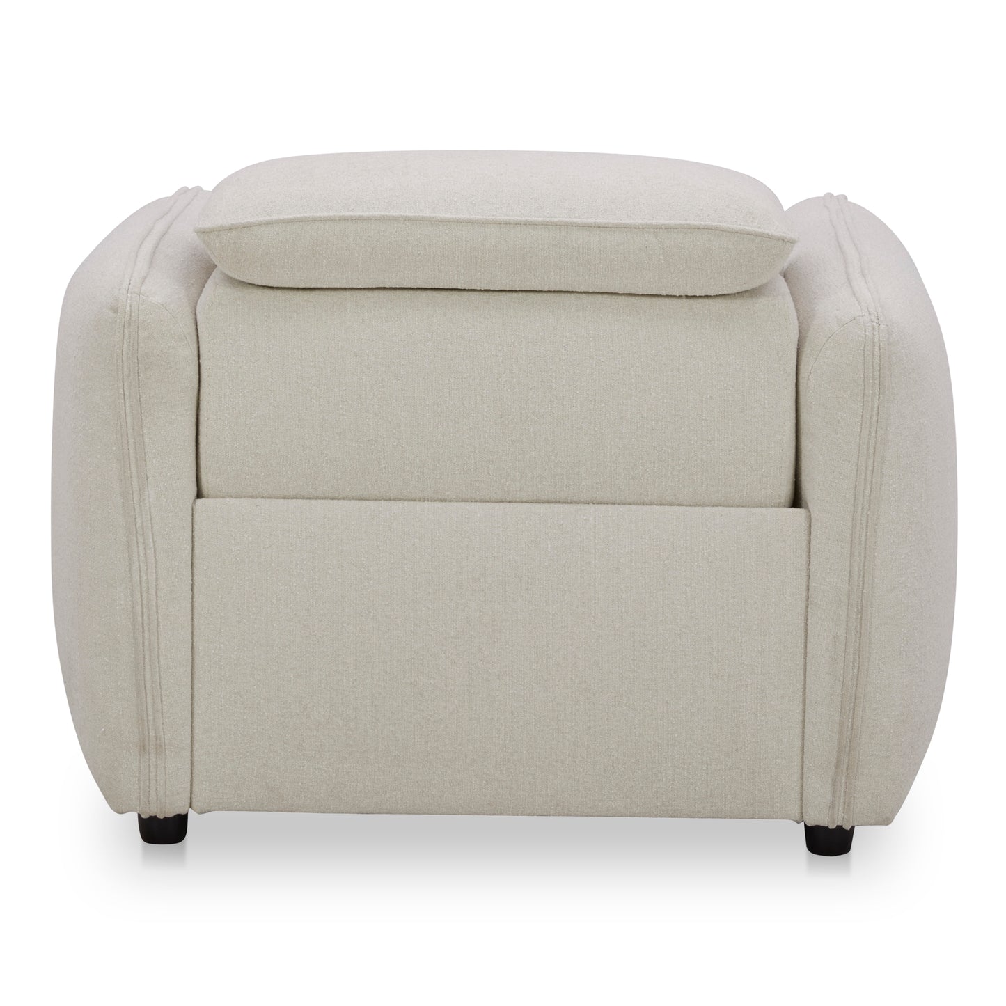 Eli Power Recliner Chair Warm White by Moe's Home