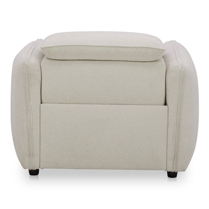 Eli Power Recliner Chair Warm White