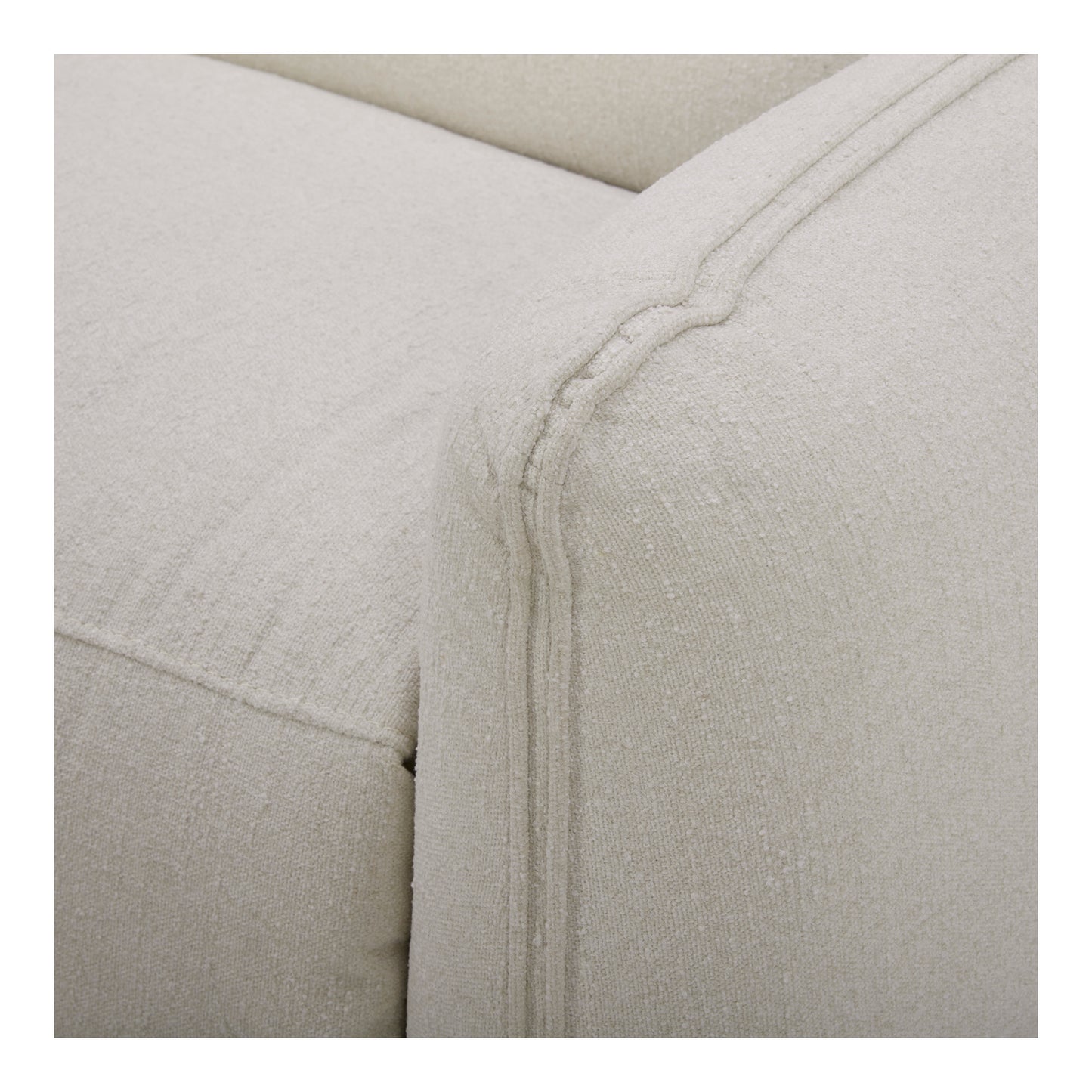 Eli Power Recliner Chair Warm White by Moe's Home