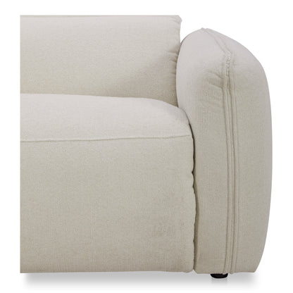 Eli Power Recliner Chair Warm White