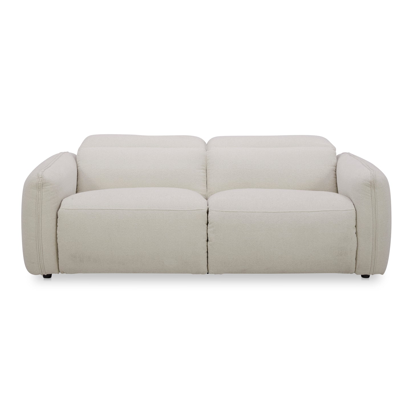 Eli Power Recliner Sofa Warm White by Moe's Home